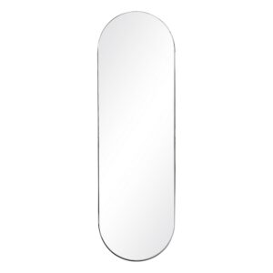 ESPEJO VESTIDOR NEGRO METAL DECORACIÓN 40 X 2 X 130 CM