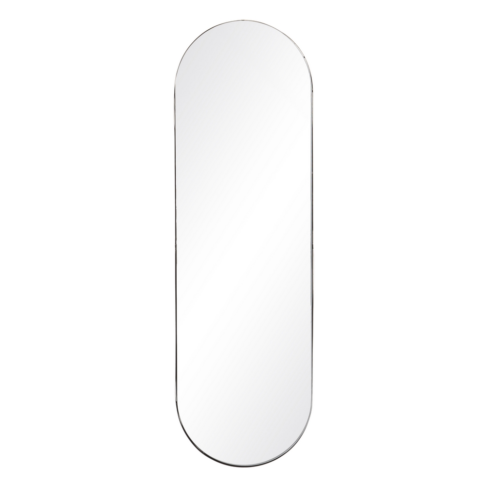 ESPEJO VESTIDOR NEGRO METAL DECORACIÓN 40 X 2 X 130 CM