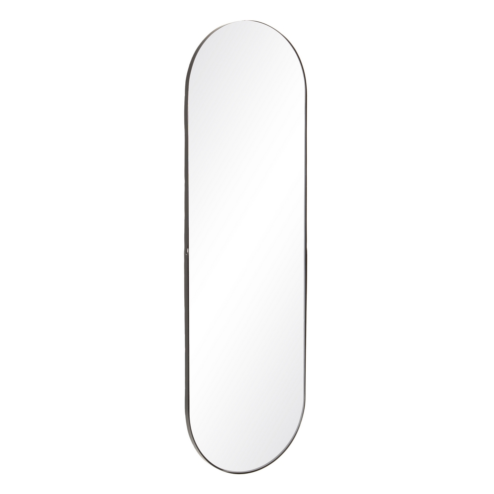 ESPEJO VESTIDOR NEGRO METAL DECORACIÓN 40 X 2 X 130 CM - Imagen 2