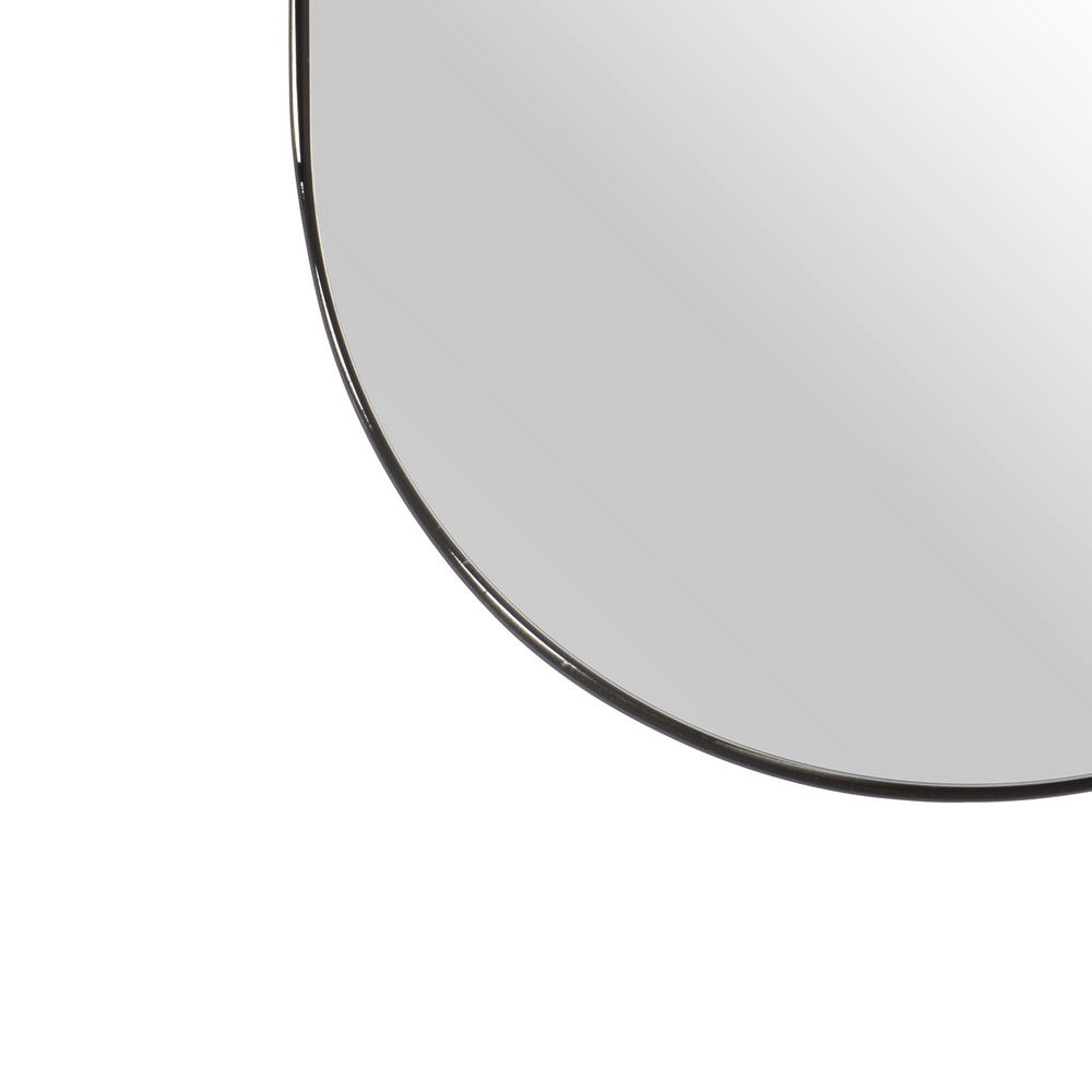 ESPEJO VESTIDOR NEGRO METAL DECORACIÓN 40 X 2 X 130 CM - Imagen 4