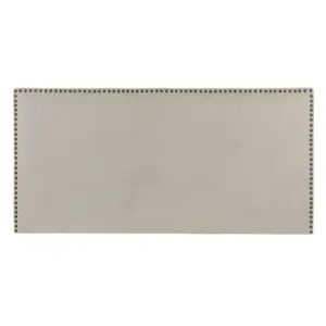 CABECERO BEIGE GRISÁCEO TEJIDO-MADERA 160 X 4 X 80 CM