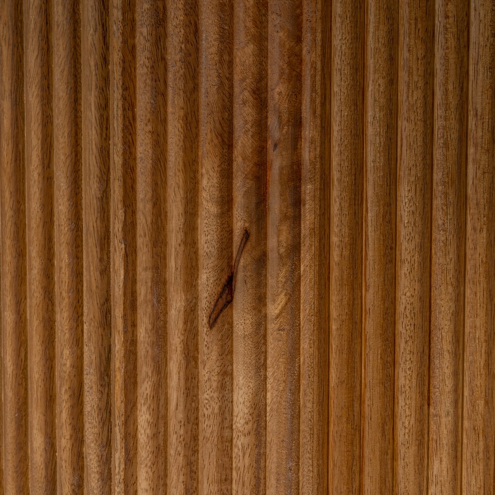 MESA COMEDOR NATURAL-CREMA MÁRMOL/MADERA 120 X 120 X 74 CM - Imagen 4