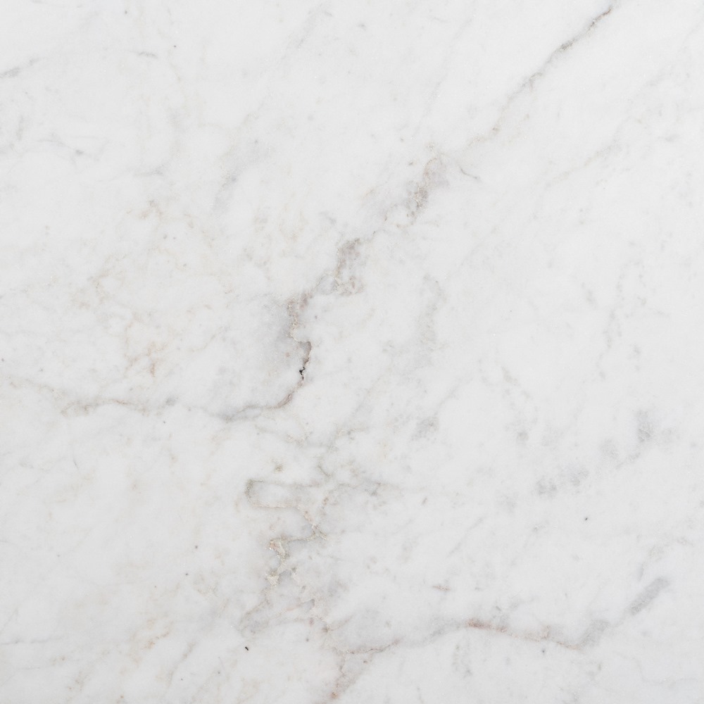 MESA CENTRO BLANCO-NATURAL MÁRMOL/MADERA 135 X 80 X 35 CM - Imagen 3