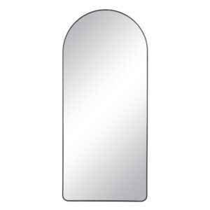 ESPEJO NEGRO ALUMINIO-CRISTAL DECORACIÓN 80 X 3 X 180 CM