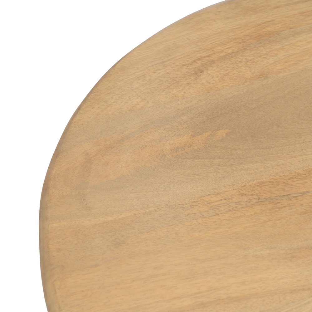 MESA CENTRO NATURAL MADERA DE MANGO 120 X 60 X 45 CM - Imagen 2
