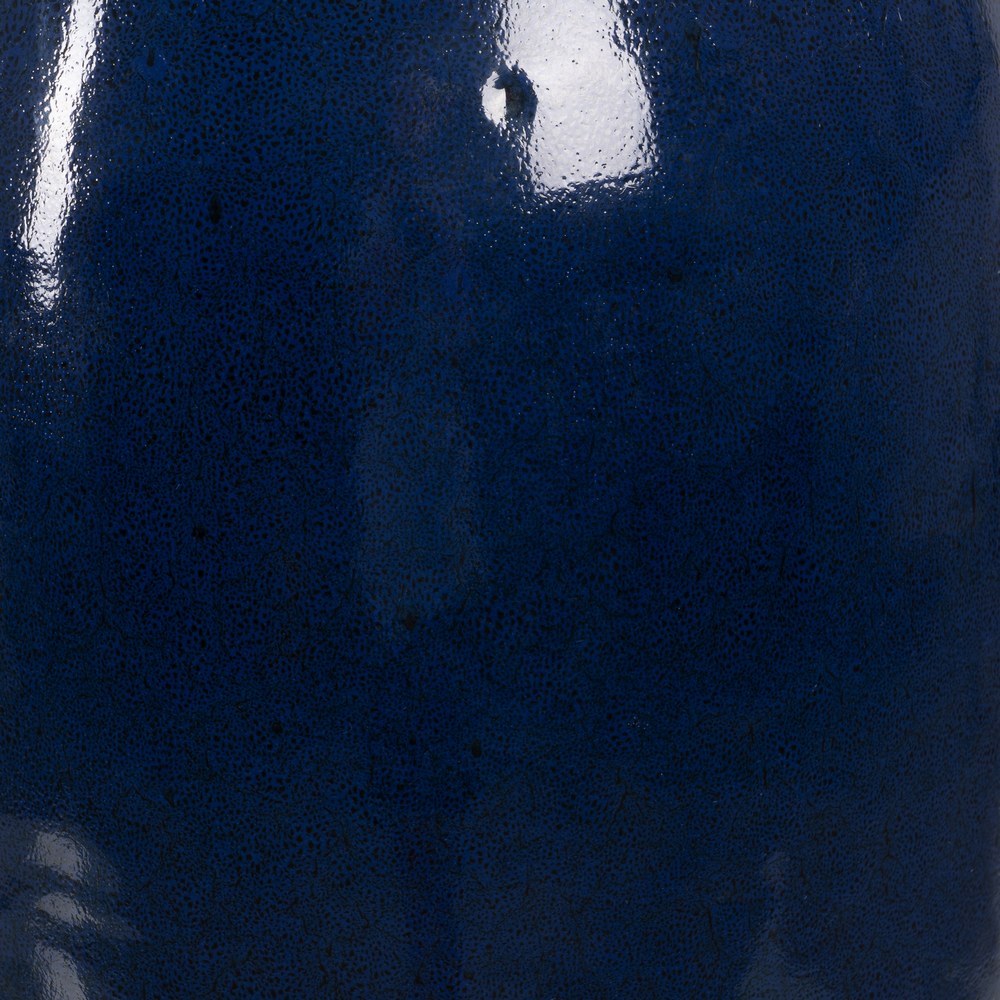 JARRÓN AZUL CERÁMICA DECORACIÓN 35 X 35 X 81 CM - Imagen 4