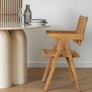 SILLA NATURAL MADERA CONTRACT 52
