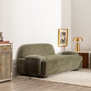 SOFÁ VERDE TEJIDO SALÓN 180 X 92 X 70 CM