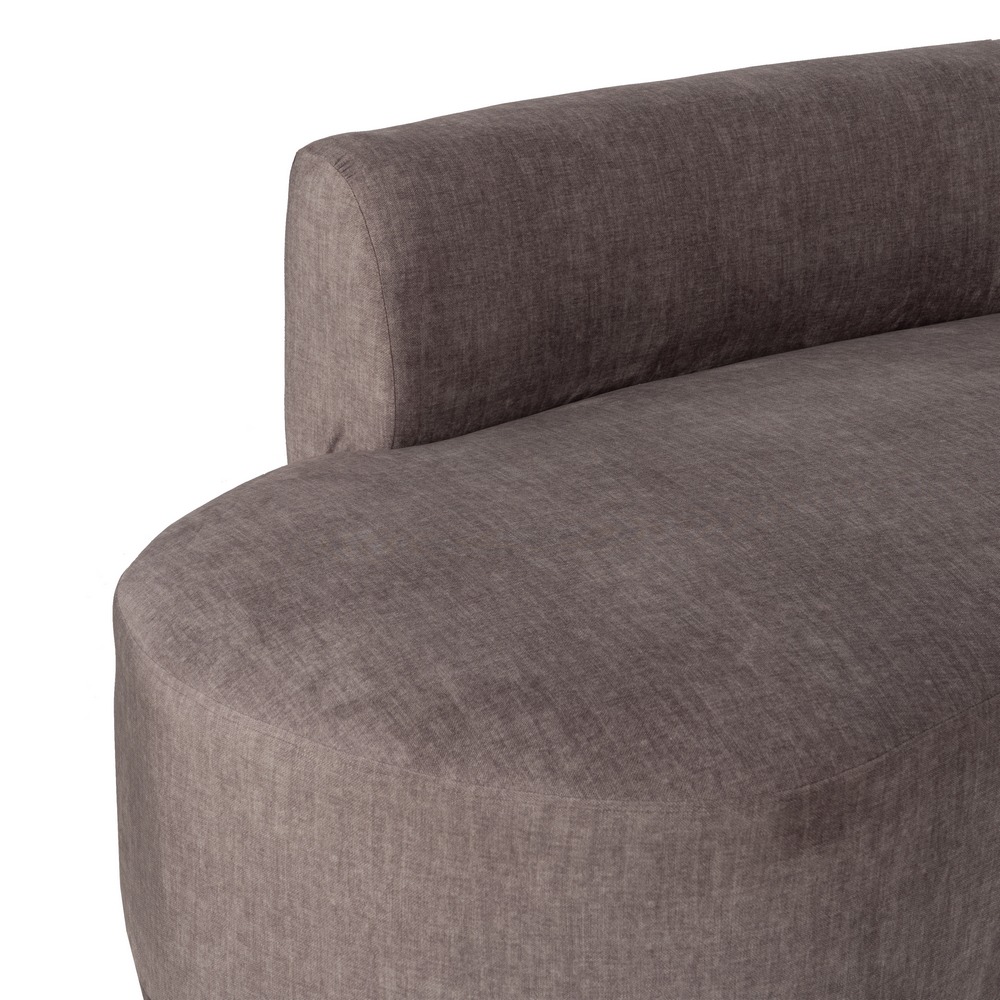 SOFÁ 3 PIEZAS GRIS TEJIDO SALÓN 405 X 112 X 70 CM - Imagen 4