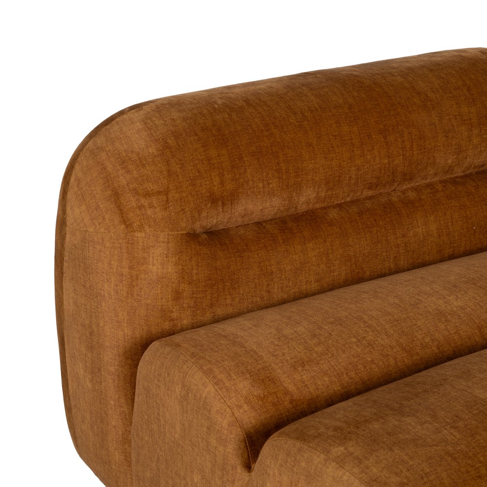 MÓDULO RECTO MOSTAZA TEJIDO SALÓN 102 X 94 X 64 CM - Imagen 5