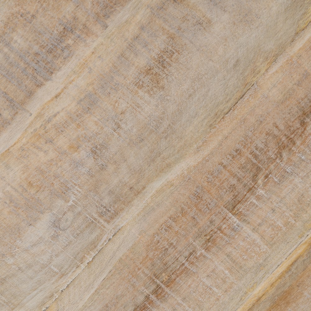 MESA COMEDOR BLANCO ROZADO 120 X 120 X 76 CM - Imagen 3