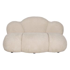 SOFÁ BEIGE TEJIDO SALÓN 149 X 76 X 77 CM