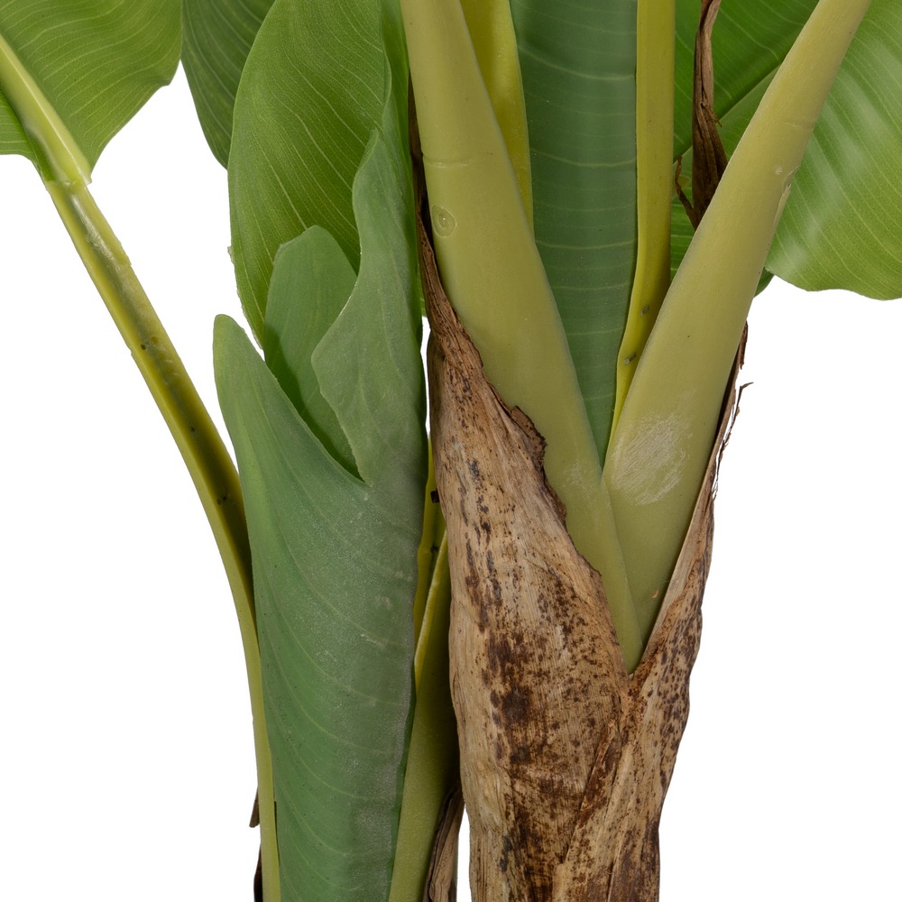 PLANTA PLATANERO VERDE GOMA DECORACIÓN 150 CM - Imagen 3