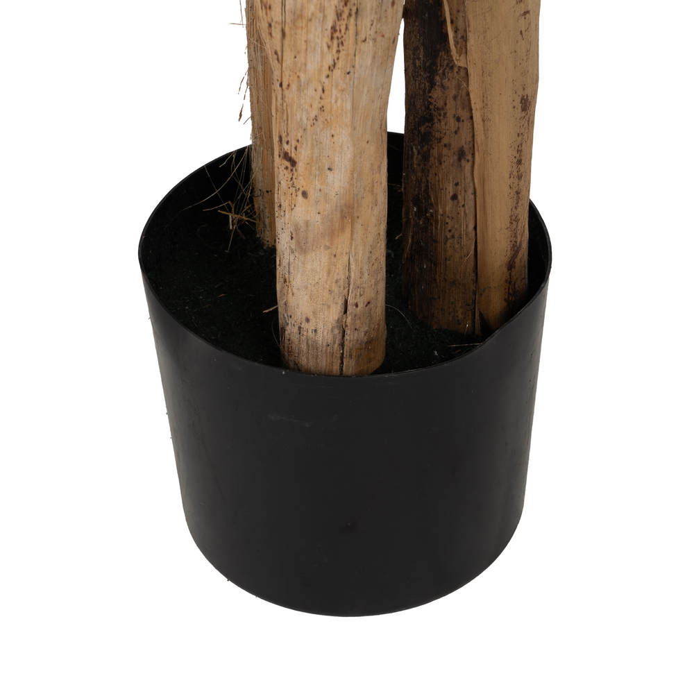 PLANTA PLATANERO VERDE GOMA DECORACIÓN 150 CM - Imagen 5