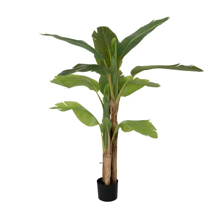 PLANTA PLATANERO VERDE GOMA DECORACIÓN 150 CM