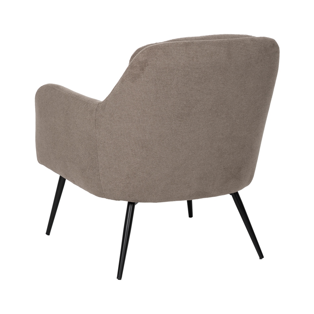SILLÓN TAUPE TEJIDO-METAL 69 X 72 X 79 CM - Imagen 3