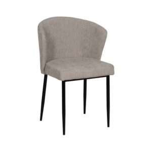 SILLA GRIS TEJIDO-METAL CONTRACT 52