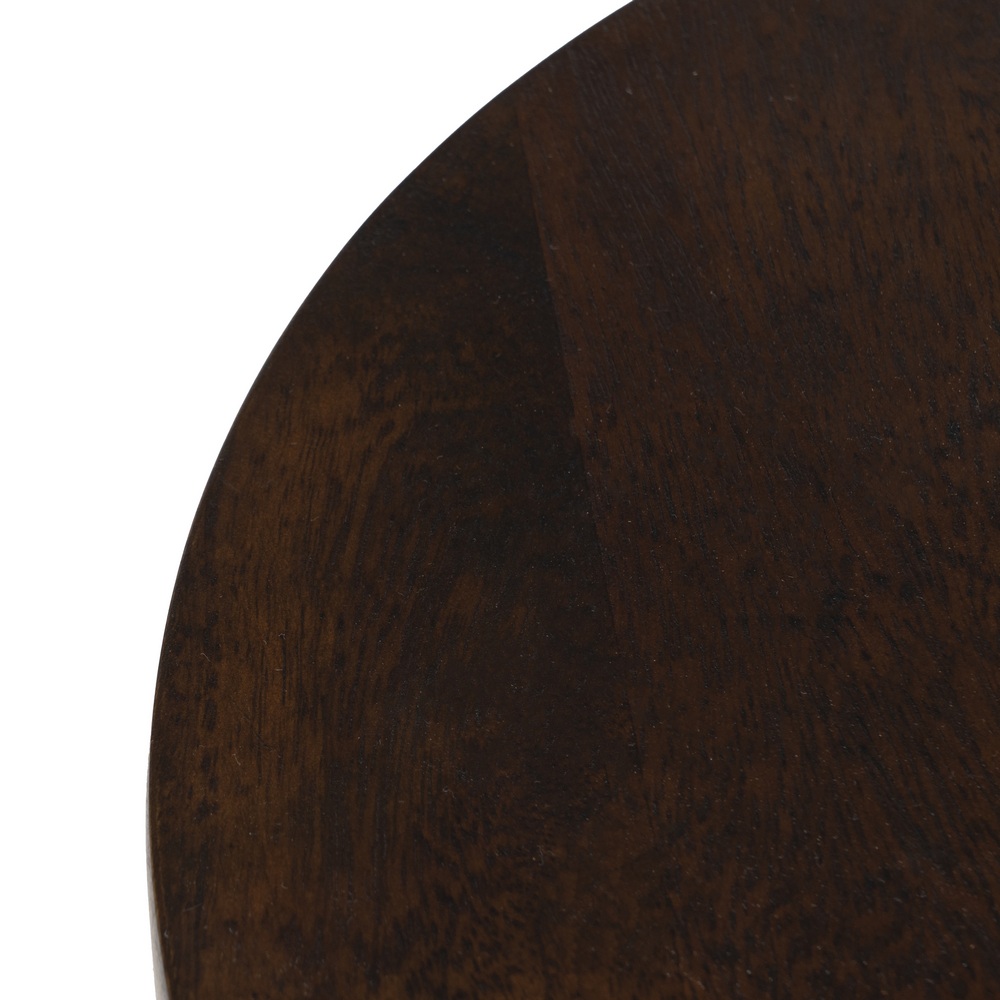 MESITA NATURAL MADERA DE MANGO SALÓN 37 X 37 X 60 CM - Imagen 2