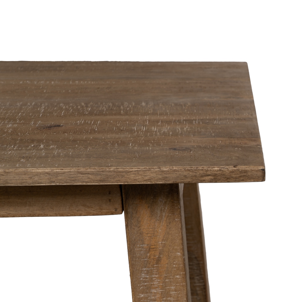 MESA NATURAL MADERA DE MANGO SALÓN 110 X 60 X 90 CM - Imagen 4