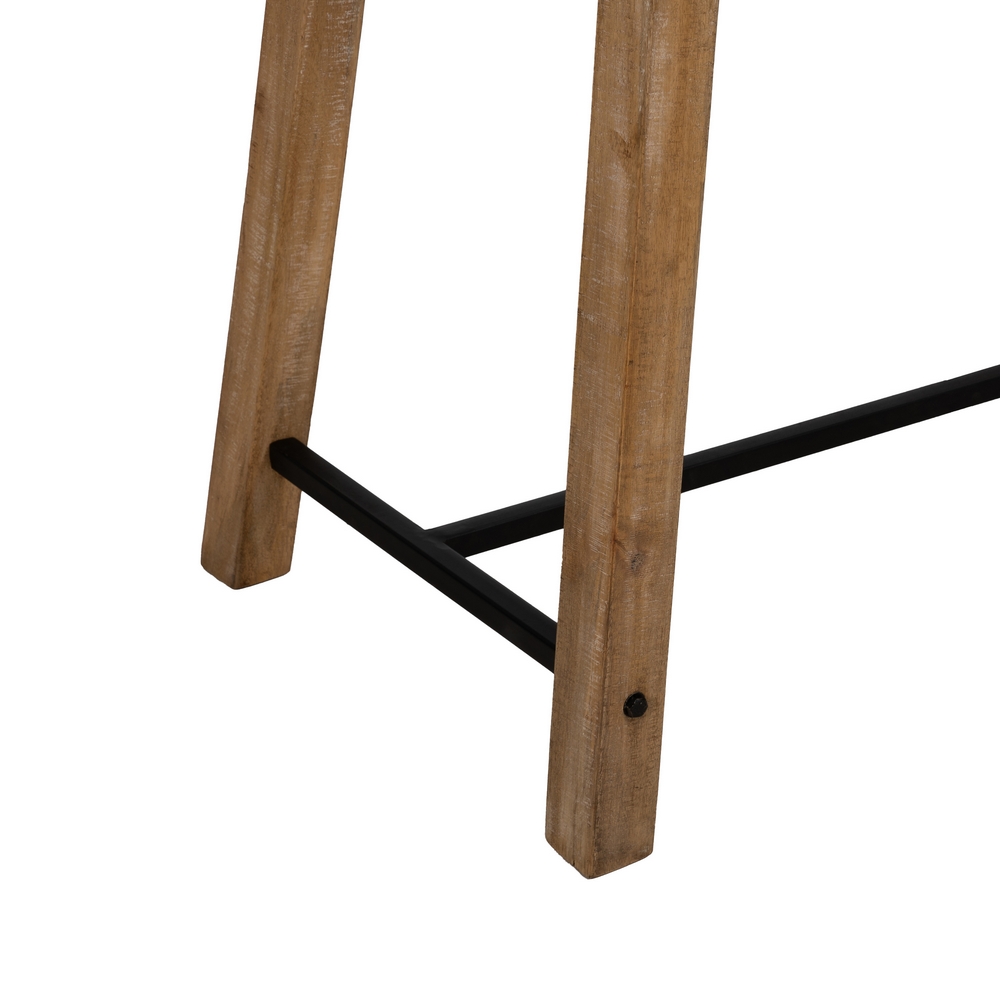 MESA NATURAL MADERA DE MANGO SALÓN 110 X 60 X 90 CM - Imagen 5