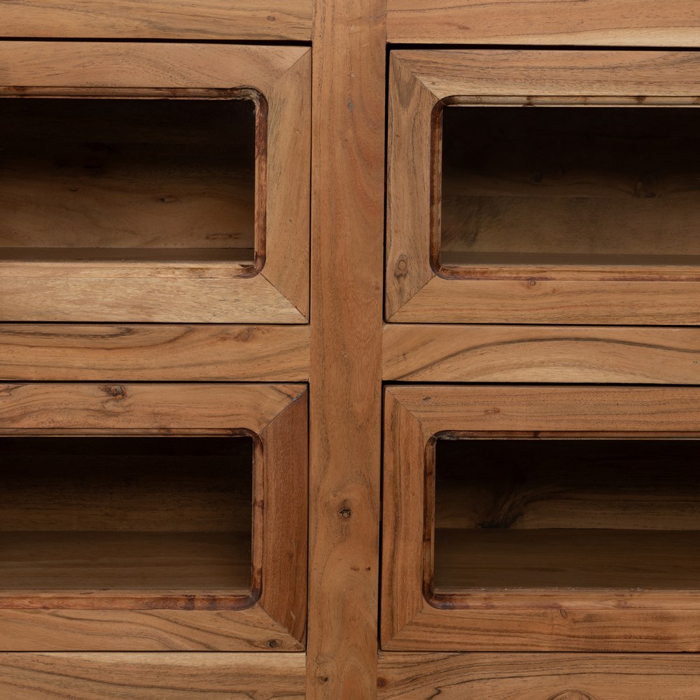 ISLA NATURAL MÁRMOL/MADERA COCINA 155 X 70 X 88 CM - Imagen 4