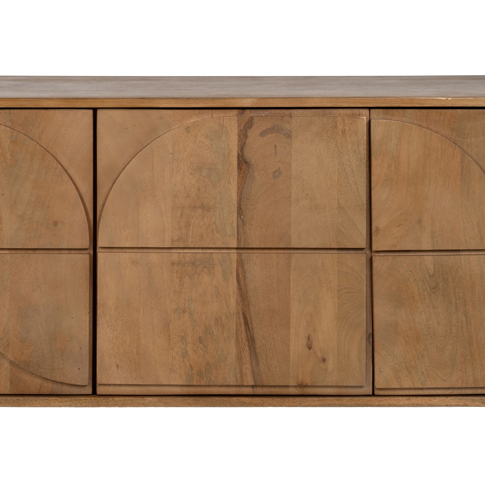 APARADOR MIEL MADERA DE MANGO SALÓN 171 X 45 X 62,50 CM - Imagen 4