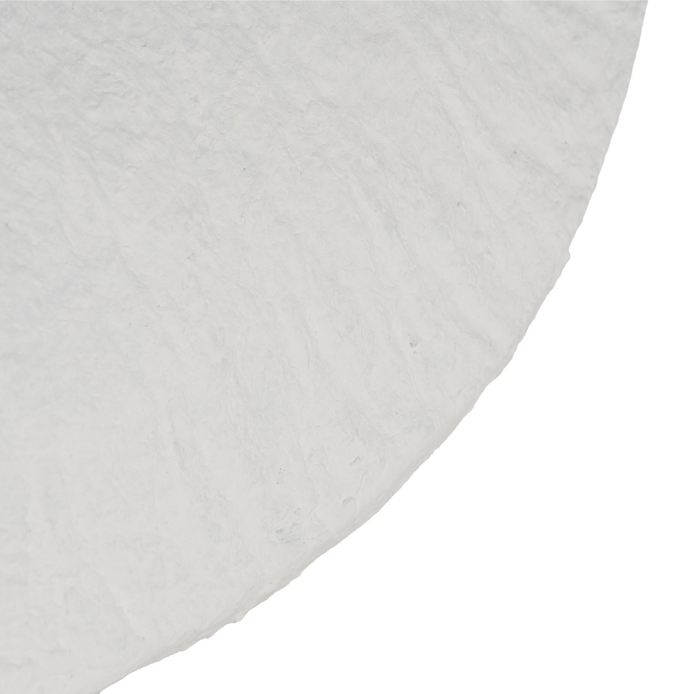 LÁMPARA TECHO BLANCO-ORO PAPEL MACHÉ 53 X 39 X 18 CM - Imagen 2