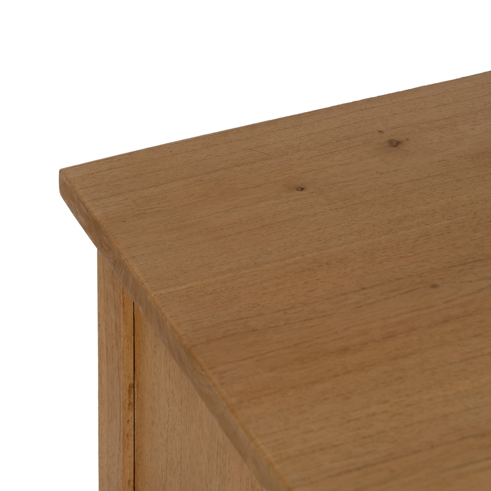 APARADOR NATURAL MADERA MINDI SALÓN 180 X 48 X 60 CM - Imagen 3