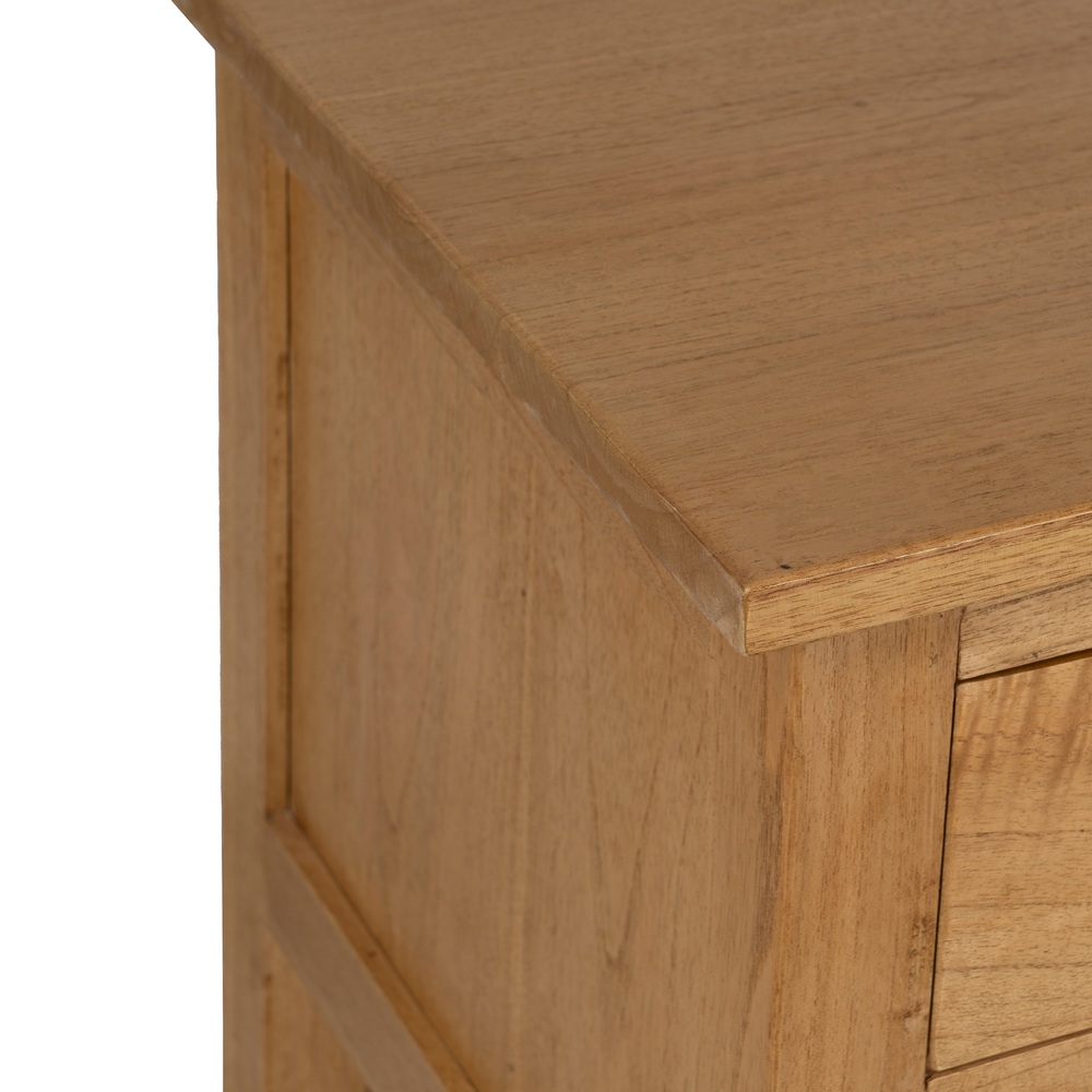 APARADOR NATURAL MADERA MINDI SALÓN 180 X 48 X 60 CM - Imagen 4