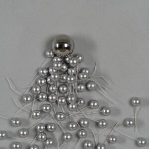 CUADRO ABSTRACTO BLANCO-PLATA 100 X 100 CM