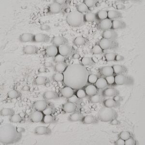 CUADRO ABSTRACTO BLANCO PS - LIENZO 90 X 120 CM