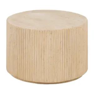 MESA CENTRO BEIGE MAGNESIO 67 X 67 X 46 CM