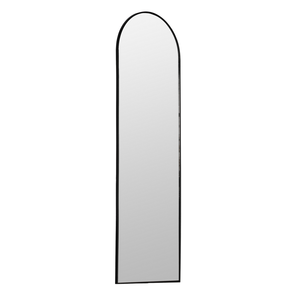 ESPEJO NEGRO METAL-CRISTAL DECORACIÓN 40 X 1