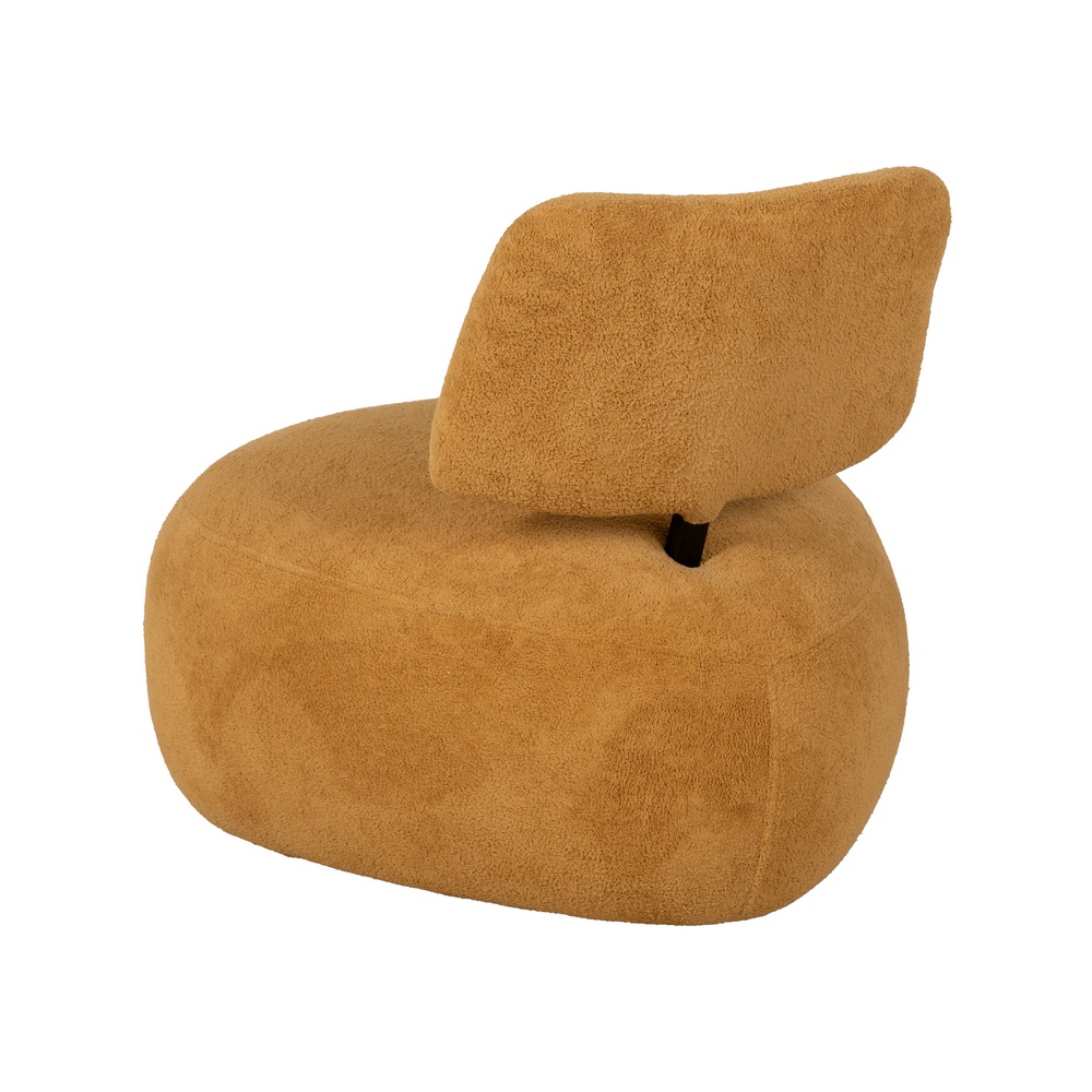SILLÓN MOSTAZA TEJIDO SALÓN 67 X 73 X 67 CM - Imagen 3