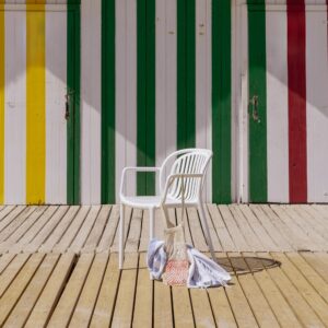 SILLA BLANCO POLIPROPILENO CONTRACT 57 X 57 X 78 CM