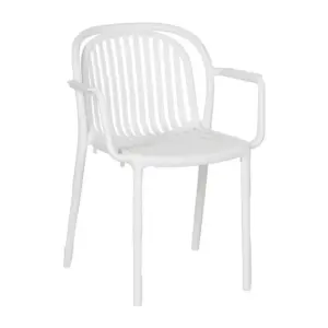 SILLA BLANCO POLIPROPILENO CONTRACT 57 X 57 X 78 CM
