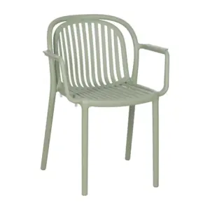 SILLA VERDE POLIPROPILENO CONTRACT 57 X 57 X 78 CM