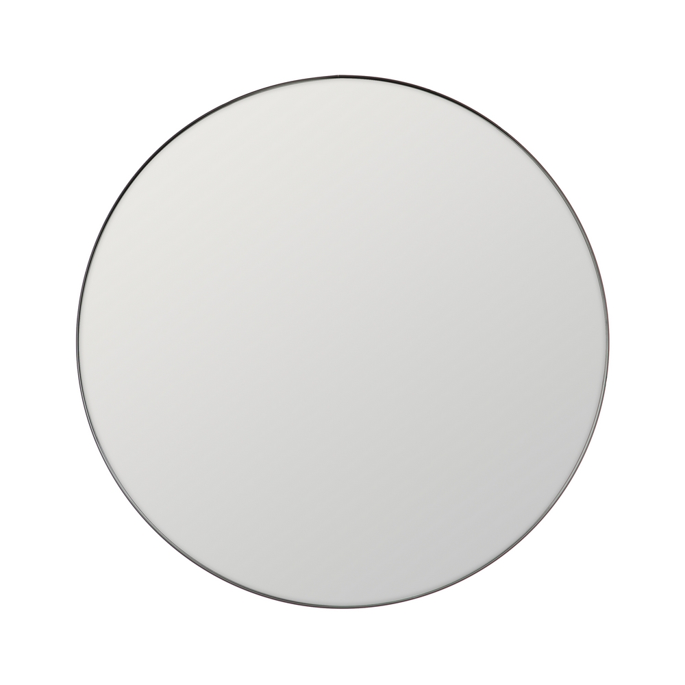 ESPEJO NEGRO ALUMINIO DECORACIÓN 80 X 4