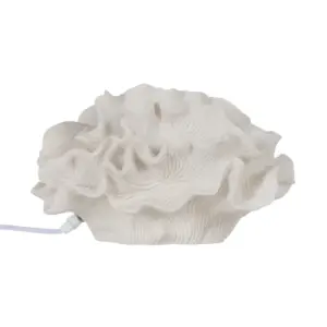 LÁMPARA MESA CORAL ARENISCA 30 X 24,50 X 17,80 CM