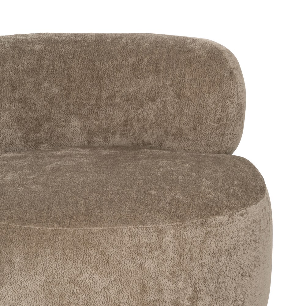 SILLÓN TAUPE MADERA DE ABEDUL SALÓN 78 X 82 X 71 CM - Imagen 4