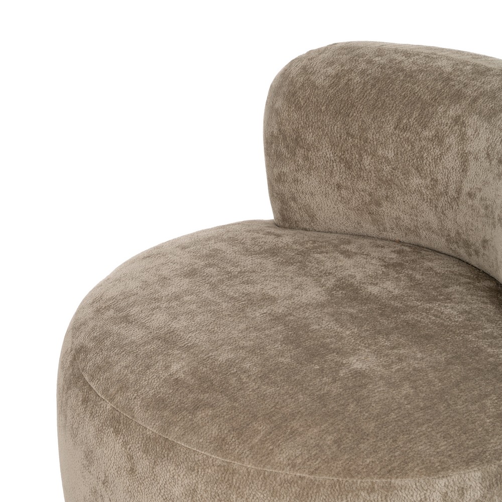 SILLÓN TAUPE MADERA DE ABEDUL SALÓN 78 X 82 X 71 CM - Imagen 5