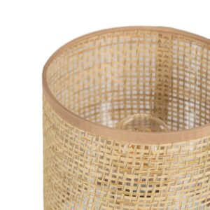 LÁMPARA MESA CERÁMICA ILUMINACIÓN 15 X 15 X 23