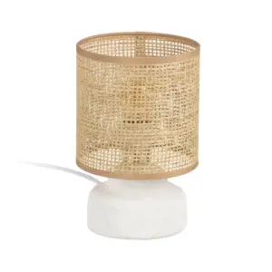 LÁMPARA MESA CERÁMICA ILUMINACIÓN 15 X 15 X 23,50 CM