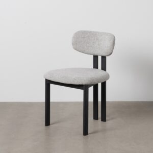 SILLA GRIS TEJIDO-METAL 50 X 47 X 81 CM