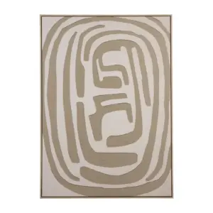 CUADRO TEXTURA LIENZO DECORACIÓN 100 X 140 CM