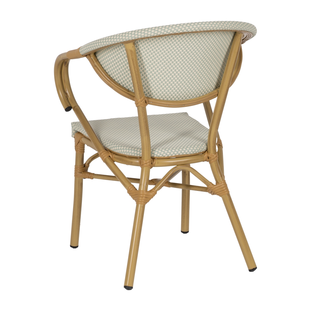 SILLA AGUAMARINA ALUMINIO-TEXTILENO 57 X 58,50 X 82 CM - Imagen 3