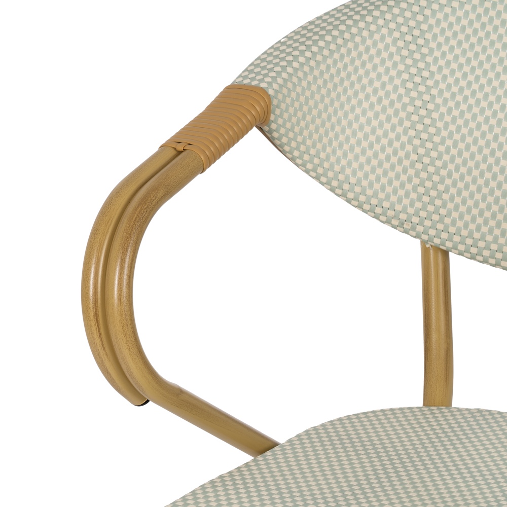 SILLA AGUAMARINA ALUMINIO-TEXTILENO 57 X 58,50 X 82 CM - Imagen 5