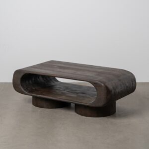 MESA CENTRO MADERA DE MANGO SALÓN 122 X 61 X 42 CM