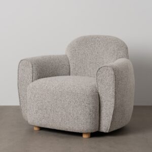 SILLÓN JASPEADO TEJIDO SALÓN 90 X 81 X 67 CM