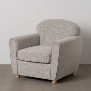 SILLÓN JASPEADO TEJIDO SALÓN 81 X 75 X 82 CM